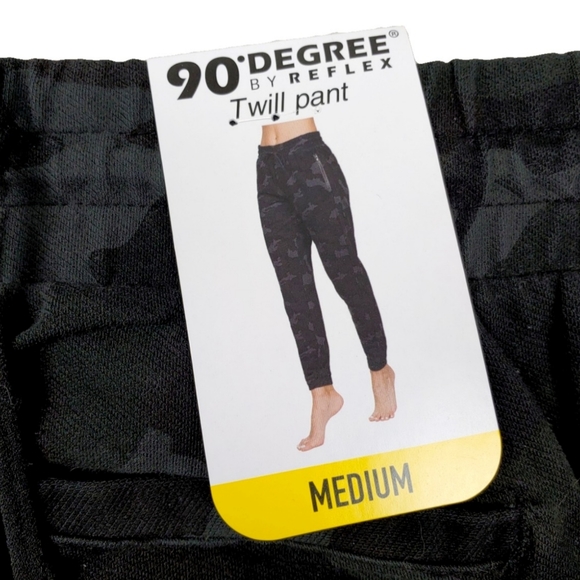NWT 90 Degree by Reflex $89 Wm M Camo Twill Pant - Picture 3 of 10